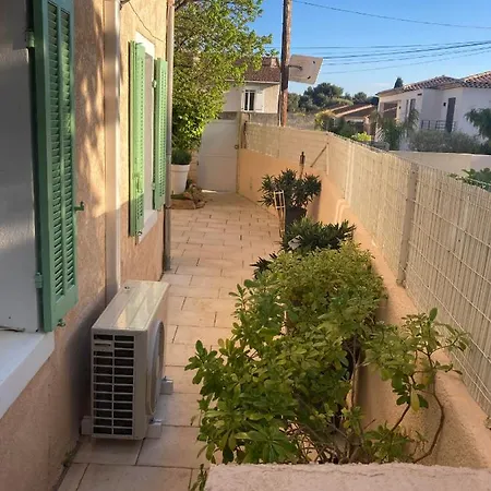 T2 50 M2 Jardin Proche Des Plages شقة